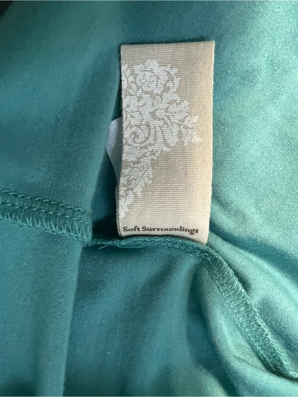 Soft Surroundings "Touch of Sheer" Tunic Blouse Size Small - Picture 7 of 8